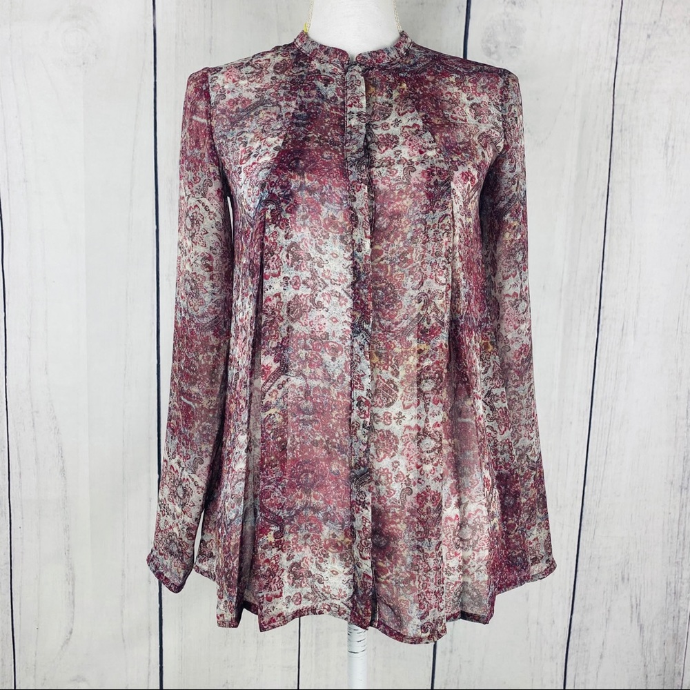 BCBG Generation Sheer Top